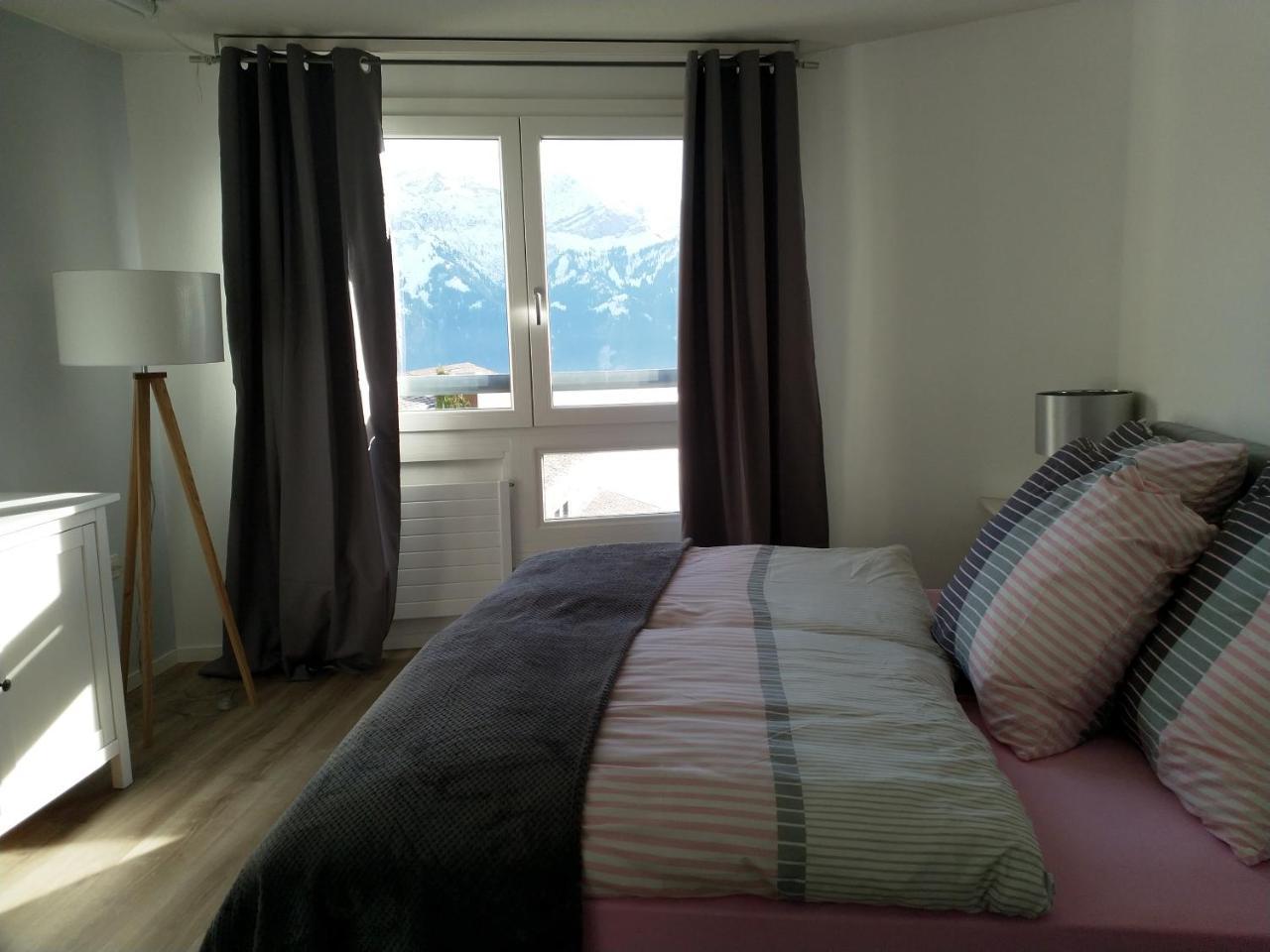 Swiss Seeblick Apartment Mit Hotelanbindung Beatenberg Buitenkant foto